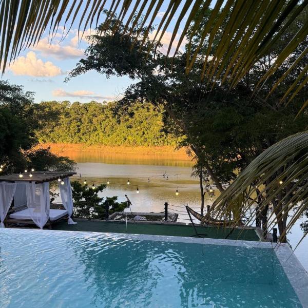 Chacara no lago Corumba em Caldas novas 6 suítes