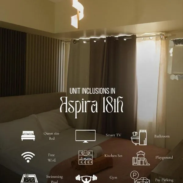 Avida Aspira Studio 18th, hotel di Cagayan de Oro