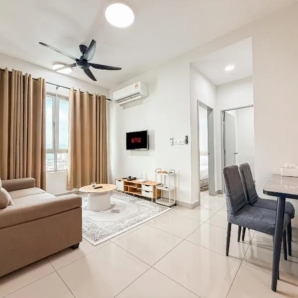 Mountain City View 3BR Condo with Swimming Pool & Free WiFi Netflix, hotel em Kuala Lumpur