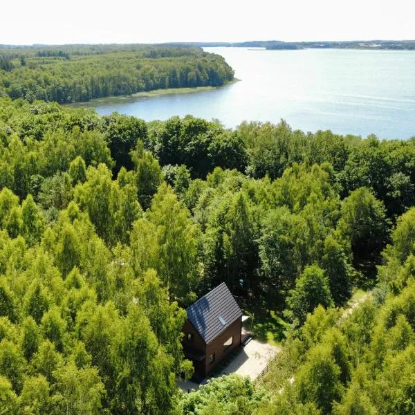 Mazury Witają - Nowoczesny dom nad jeziorem – hotel w mieście Samin