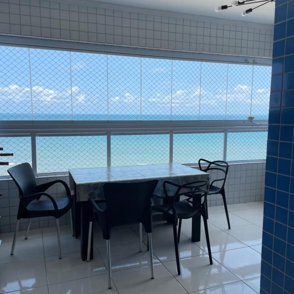 Pé na areia, churrasqueira e ar condicionado - Foto 4