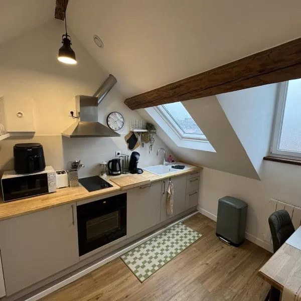 T2 vue cathédrale, hotell i Amiens