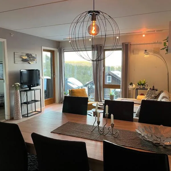 Ski in-out, cosy apartment in Funkelia Kongsberg, hotel em Kongsberg