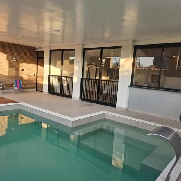 Cobertura duplex com jacuzzi e vista para 2 praias em Canto Grande - Foto 4