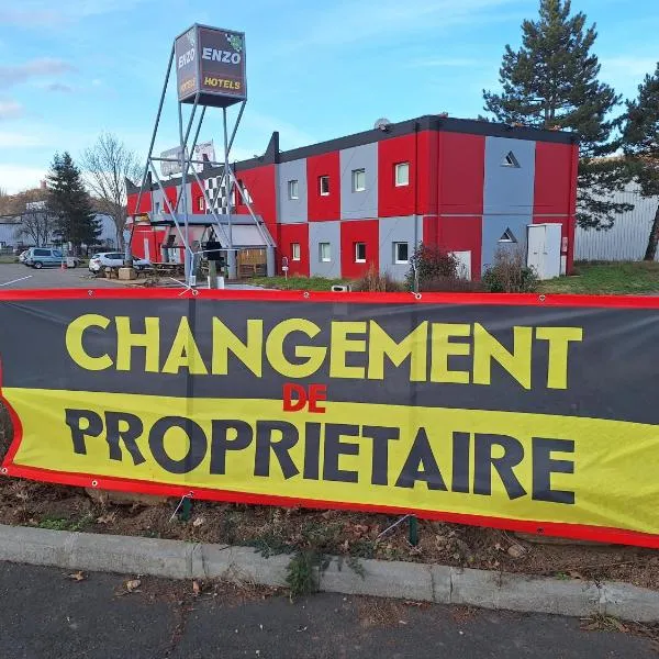 ENZO HOTELS GREEN proximité ZENITH D' AUVERGNE Ex F1 FORMULE 1 CLERMONT FERRAND ISSOIRE COUDES, מלון בCoudes