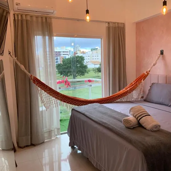 Experiencia única no candeias com ar, lareira, rede, por do Sol, Hotel in Vitória da Conquista