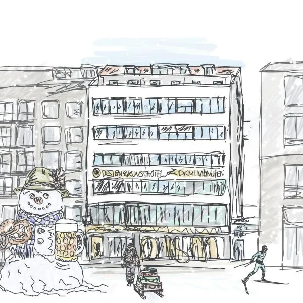 Design- und Kunsthotel München, hotel en Múnich