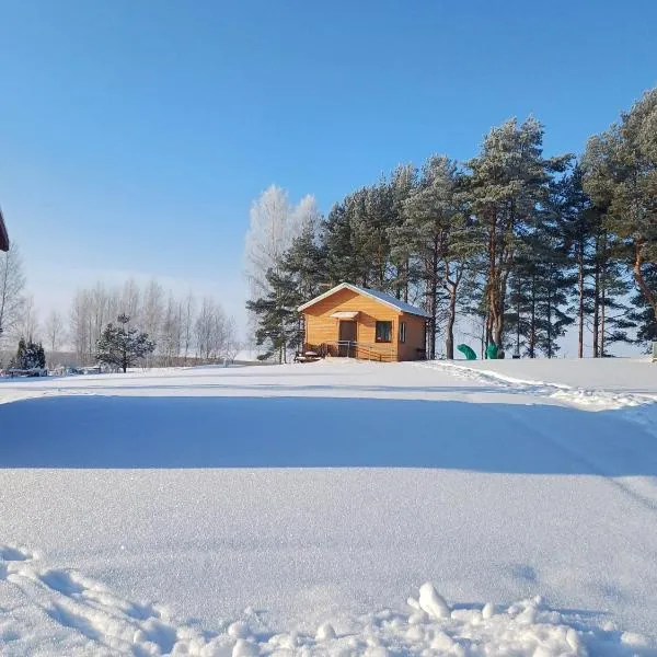 Rāznas ezera namiņš D1 ar elektrisko apkuri, hotel em Ragi