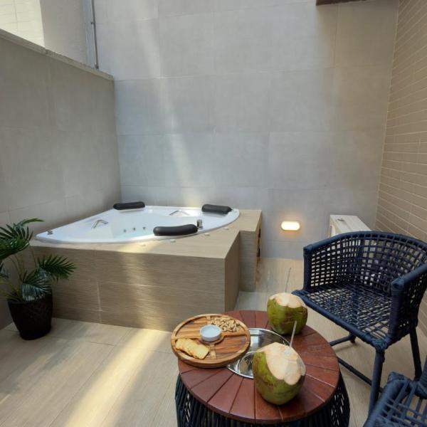 Feel Home - Flat com Área Externa Privativa e Piscina no Rooftop na Melhor Localização de João Pessoa