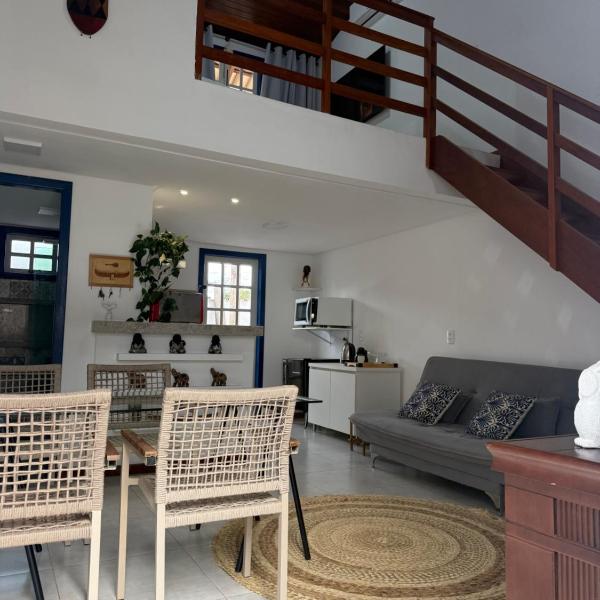 Loft elegante com jardim e espaço de meditação em Pirenópolis