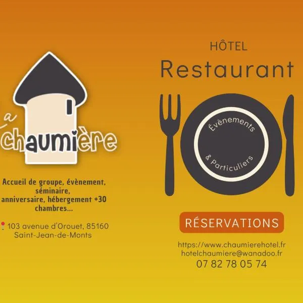 Hotel La Chaumière, Hotel in Saint-Jean-de-Monts