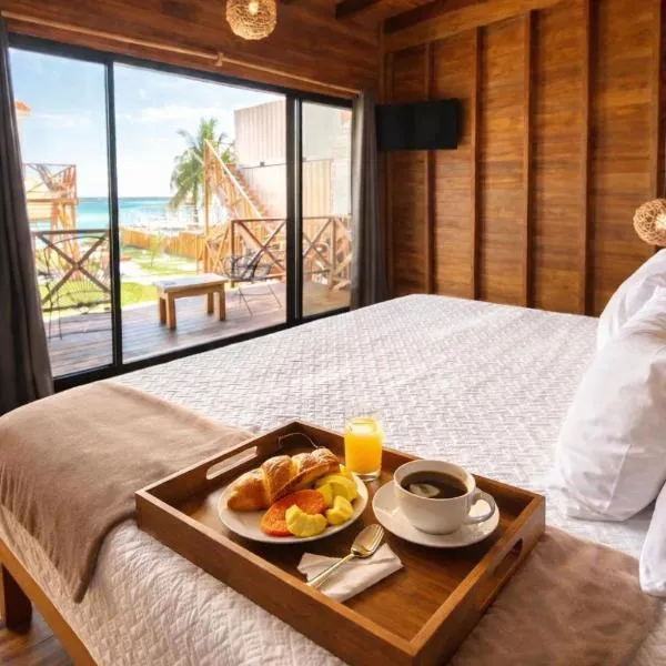 Hotel Solana Bacalar Lakefront，巴卡拉爾的飯店