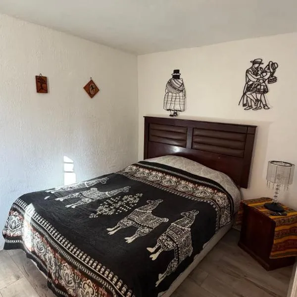 HABITACION CAMA GRANDE baño privado, hotel in Calama