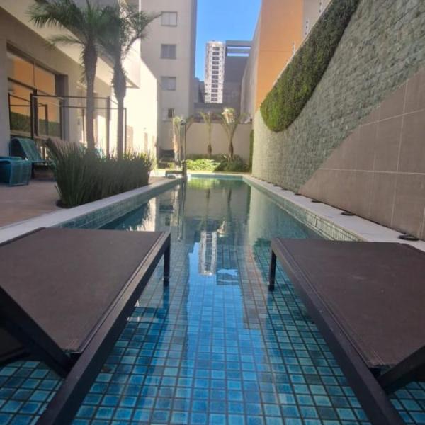 Loft Metrô Tatuapé Ar Cond TV 55 Sacada e Lazer