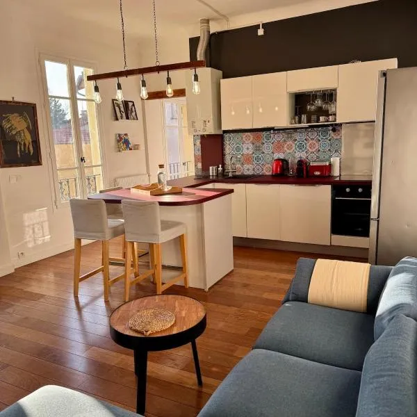 Charmant appartement dans Villa Niçoise، فندق في نيس
