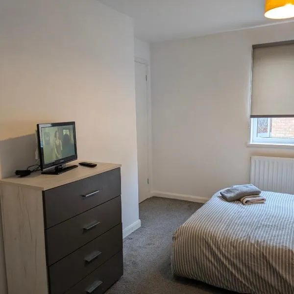 En-suite Double Rooms CORBY 1 Single with separate bathroom Short & Longer stays Shared fully equipped kitchen NN17 Off Shetland Way Near Rockingham, hotell sihtkohas Rockingham