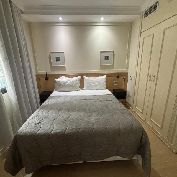 Hotel Univer Pamplona Paulista Jardins cozinha garagem ótima localização 1103