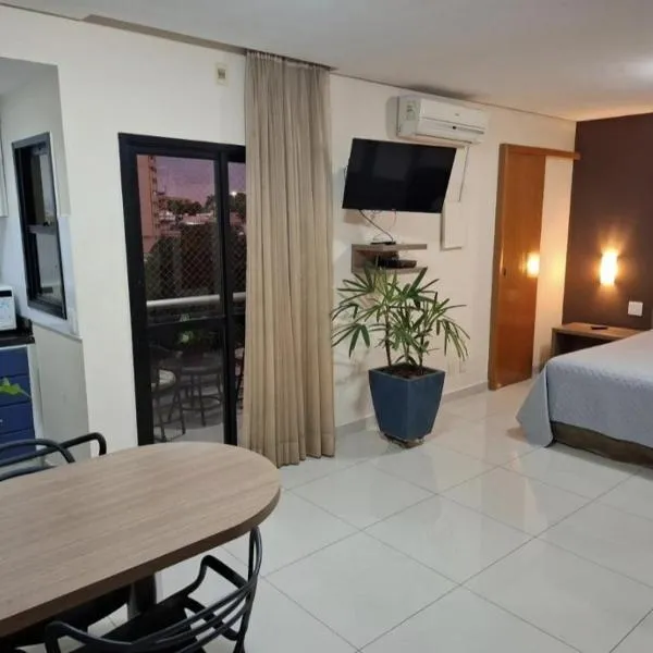 Crystal Place Flat 509, hotel in Goiânia