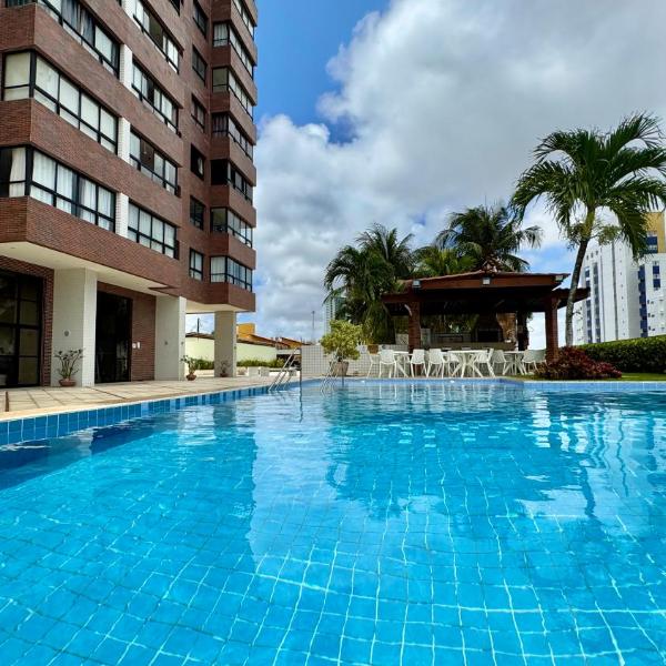 Edy Hospedagem 903, Vista mar, 2 suítes, Piscina & Conforto em Ponta Negra - Foto 4