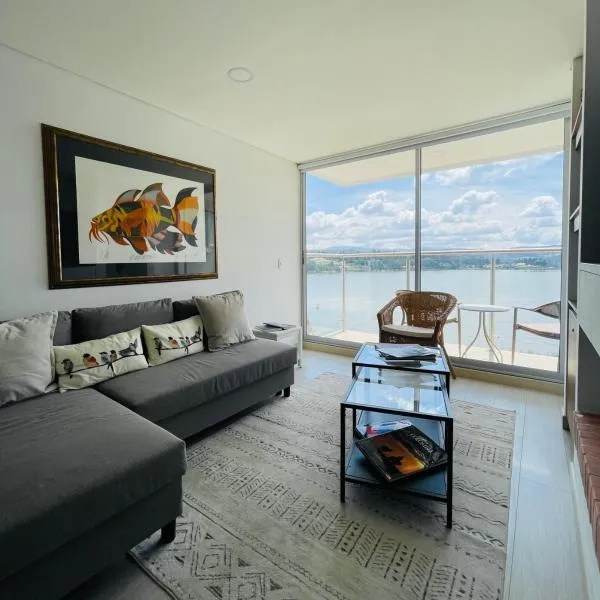 Exclusivo apartamento con vista al lago Sochagota, Hotel in Paipa