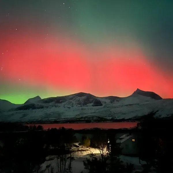 Efjord and Stetind Resort - Cabin Kulhorn, hotel di Ballangen
