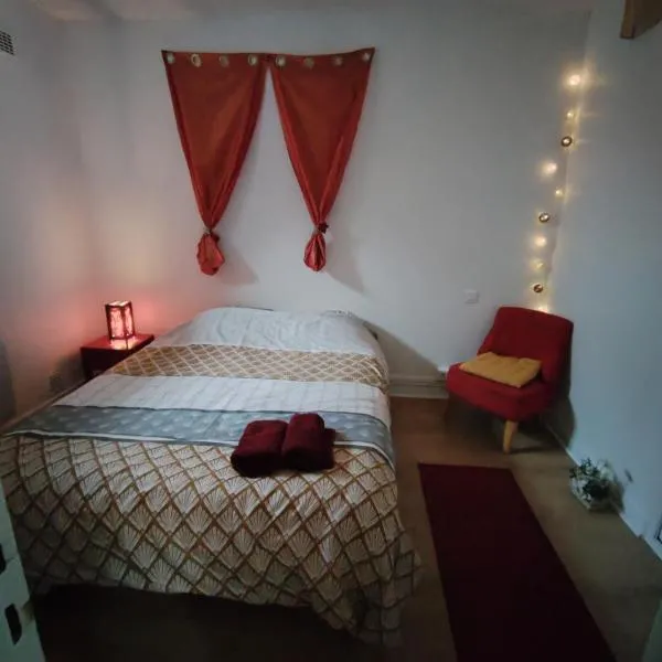Pinet में, होटल appartement dans maison de village