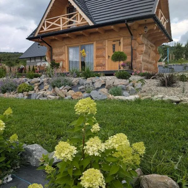 Domek Gruszkowy Wzorek、Łąckoのホテル