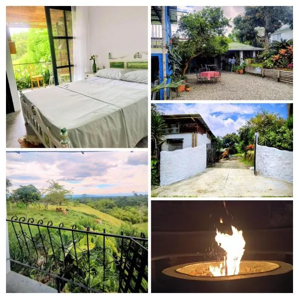 Betania Alojamiento Rural Quindío Eje Cafetero espectacular!、シルカシアのホテル