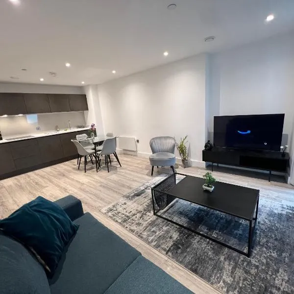 Luxe Penthouse 2 bed Deansgate, hotel a Manchester