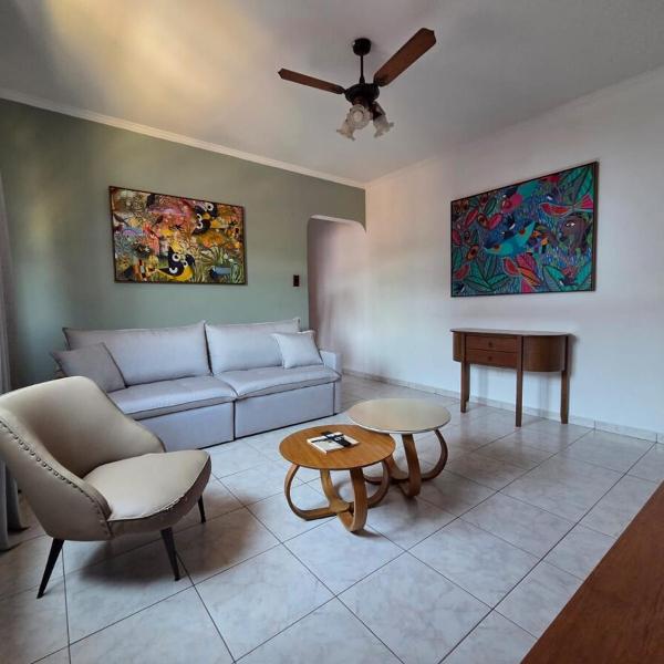 Apartamento Completo 2 Quartos, Wi-Fi, Ar e Portaria 24h