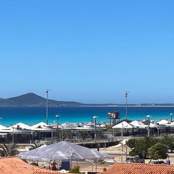 Apartamento de frente pra praia