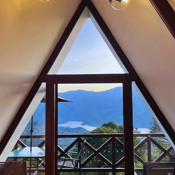 Chalet Maranatha Vista Única Represa de Chivor, Hotel in Macanal