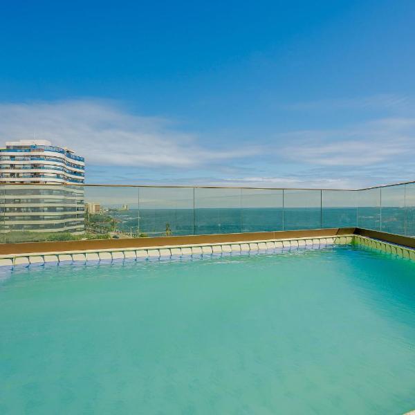 BR20 Studio 20m da Praia com Vista p/ Farol Da Barra - Foto 4