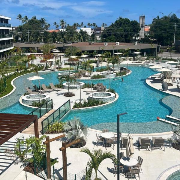 Flat Lindo em Muro Alto Resort Beach Class Verano Porto de Galinhas