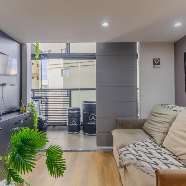 Studio com Academia a 700 m da Estacao da Lapa