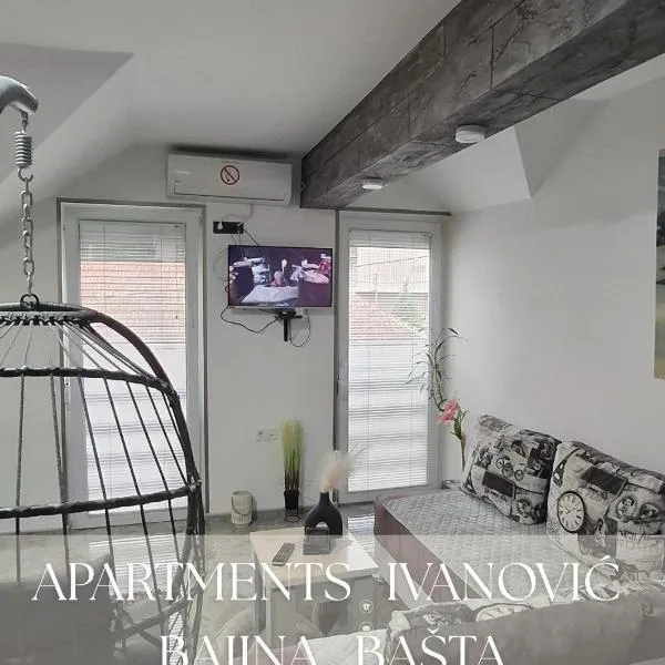APARTMENTS IVANOViC CENTER CITY, hotel en Bajina Bašta