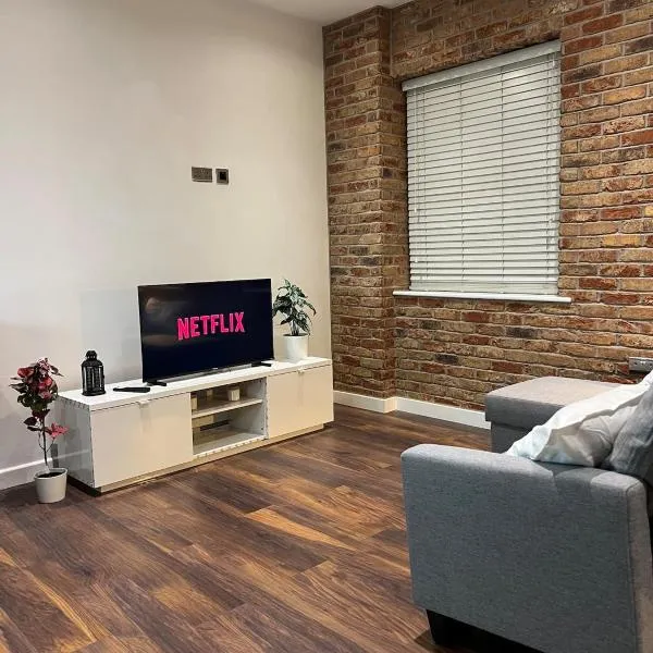 New & Modern 2-Bed Flat in City Centre, hotel u gradu 'Nottingham'