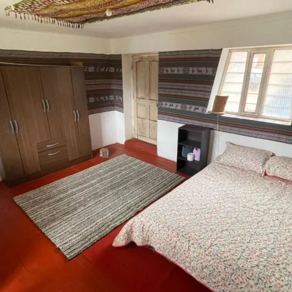 Wallpari Sonqo Hospedaje Medicina temazcal, khách sạn ở Pisac