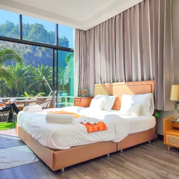 Khaosok Chao eco farm stay โรงแรมในเขาสก