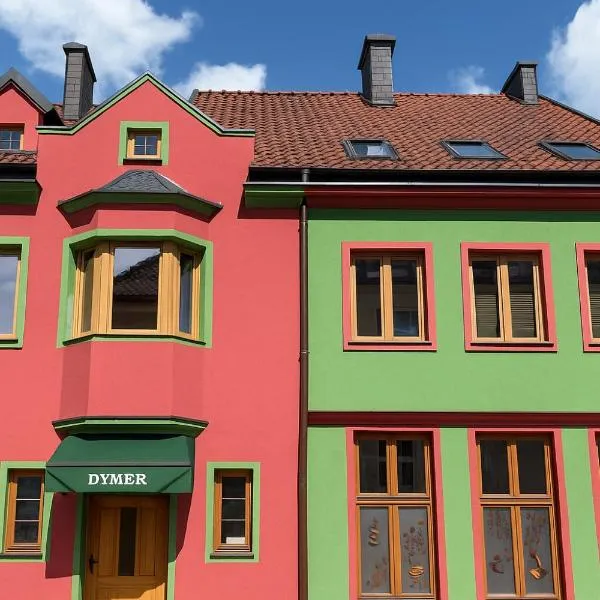 Dymer, hotel v mestu Biskupiec