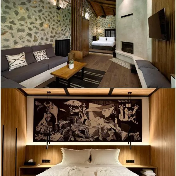 Bocca al Lupo Villas, hotel em Kato Loutraki