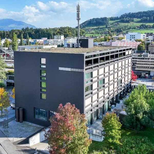 HOTEL APART - Welcoming l Urban Feel l Design, hotel em Rotkreuz