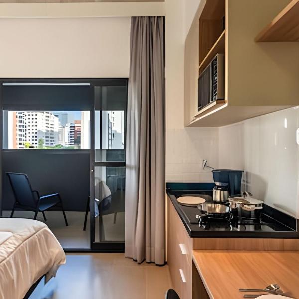 BHaus Brooklin On Florida | Studio Premium com Varanda | 5o andar | Academia | Lavanderia pay per use | Recepção 24h | Minimercado | ao lado do Metrô | fd59 - Foto 2