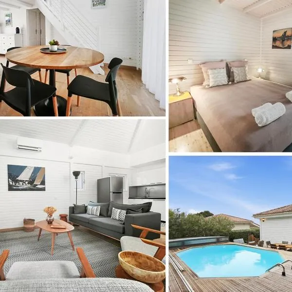 Chalet premium style californien Piscine privée Gassin St-Tropez idéal famille, hotel di Gassin