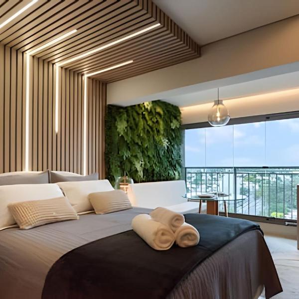 BHaus Thera Ibirapuera Deluxe - Vista Incrível 20o andar - Academia - Lavanderia - Próximo ao Parque Ibirapuera - Estacionamento pago no prédio - TH5