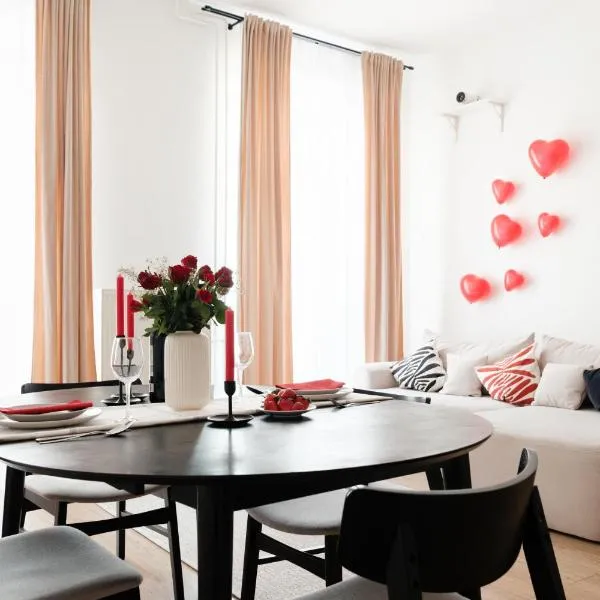 oompH Berlin 3BR Apt with Light Tones and Artwork, hotel en Berlín