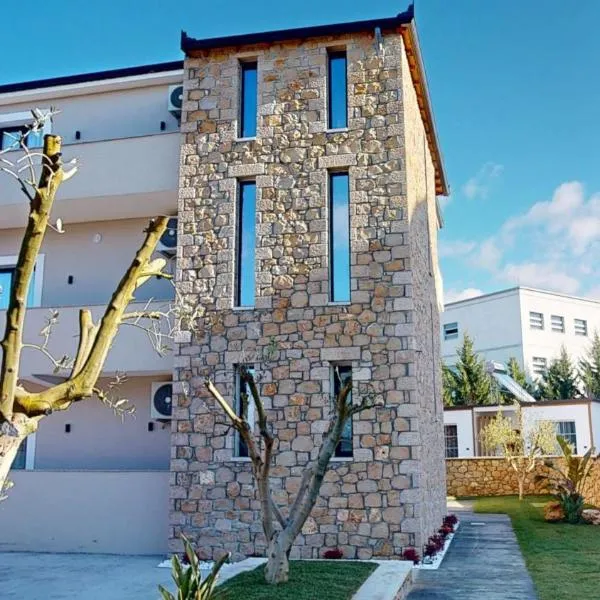Vila MUJE, hotel Belsh városában