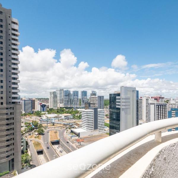 Studio c/ piscina e churrasq. no prédio - RAQ1609