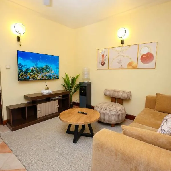 Cosy 1 BR with Swimming Pool & Garden & 25 Mins to Airport - C04, hotel em Mombasa