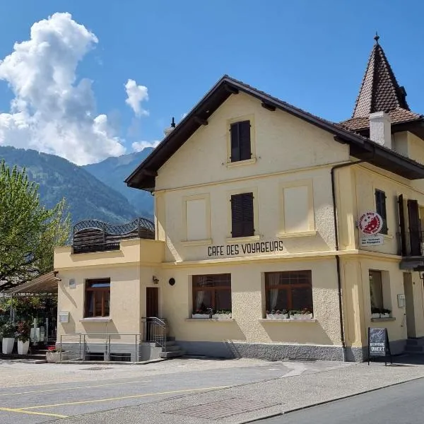 Café des Voyageurs Noës, hotel Chalais városában